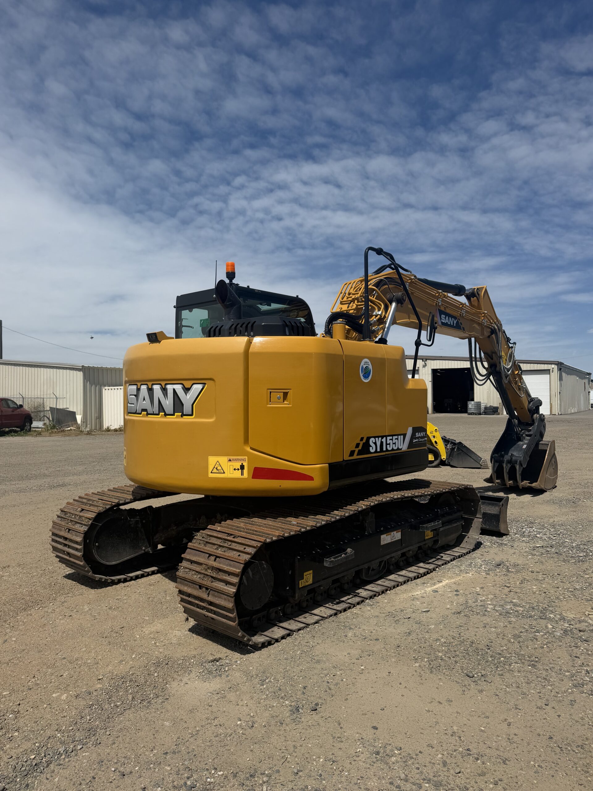 SANY SY155U Excavator - Image 3
